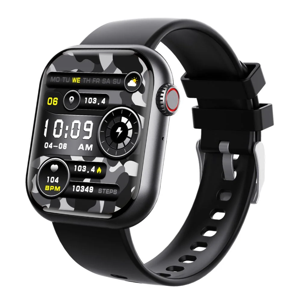 Blood Pressure Blood oxygen Sleep Monitoring Waterproof Smartwatch