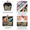 (US Local)DIY Diamond Painting Storage Box Canvas Organizer Box Diamond Painting Kit (H)