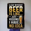 Beer - Vintage Metal Signs - 20*30cm/30*40cm - Warning