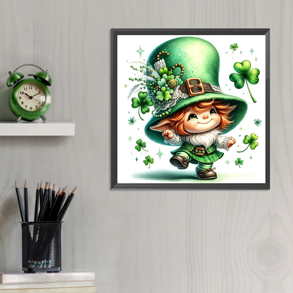 Diamond Painting - Full Round Drill - St.Patrick's Day(Canvas|30*30cm)