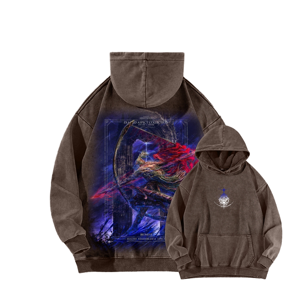 Elden Ring Unisex Washed Hoodie 2602000341