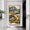 (Grande Taille) campagne 45x85cm (toile) plein carré diamant peinture