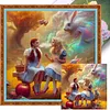 Dorothy Gale And Alice-11CT Stamped Cross Stitch 40*40cm tapestrymarket