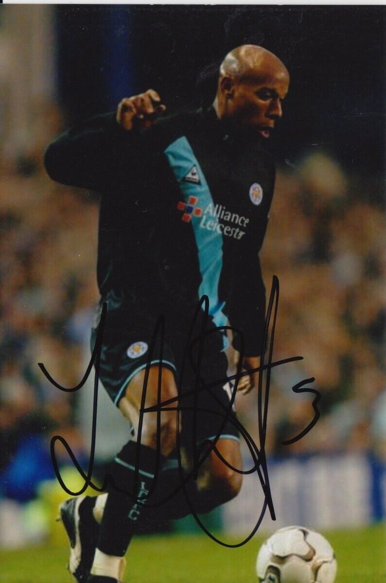 JORDAN STEWART HAND SIGNED LEICESTER CITY 6X4 Photo Poster painting 1.