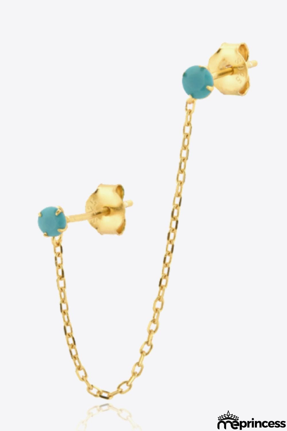 925 Sterling Silver Single Double-Piercing Earring