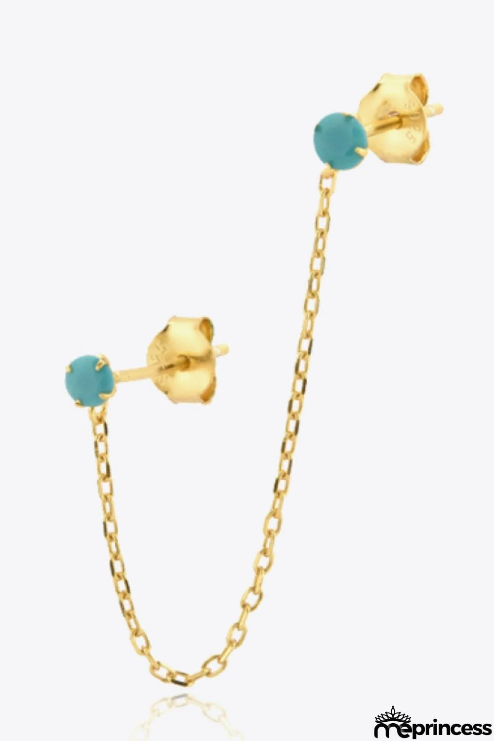 925 Sterling Silver Single Double-Piercing Earring