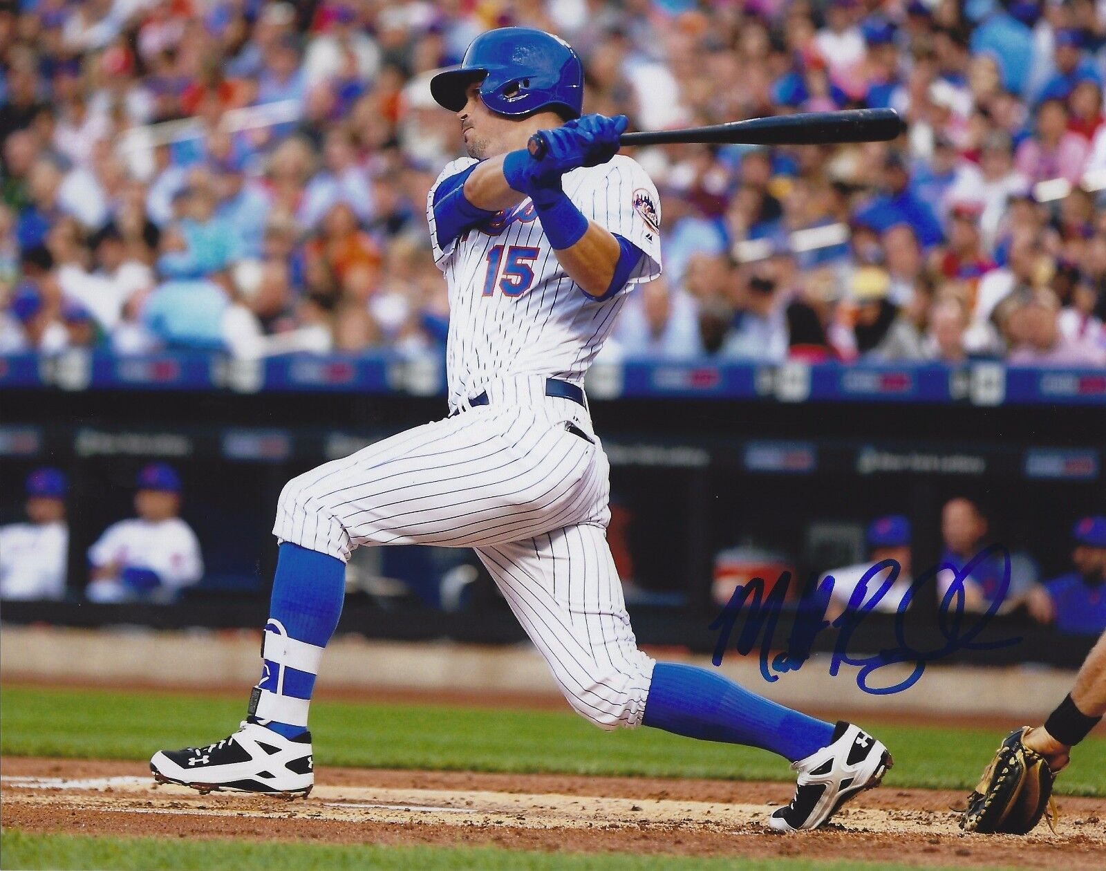 Autographed Matt Reynolds 8X10 New York Mets Photo Poster painting with COA