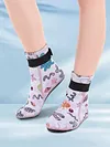 Kids Neoprene Water Socks Beach Socks Adjustable Swimming Socks for Water Sports