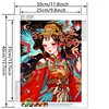 Diamond Painting-DIY Special Shaped Drill Pearl Painting Chinese Girl