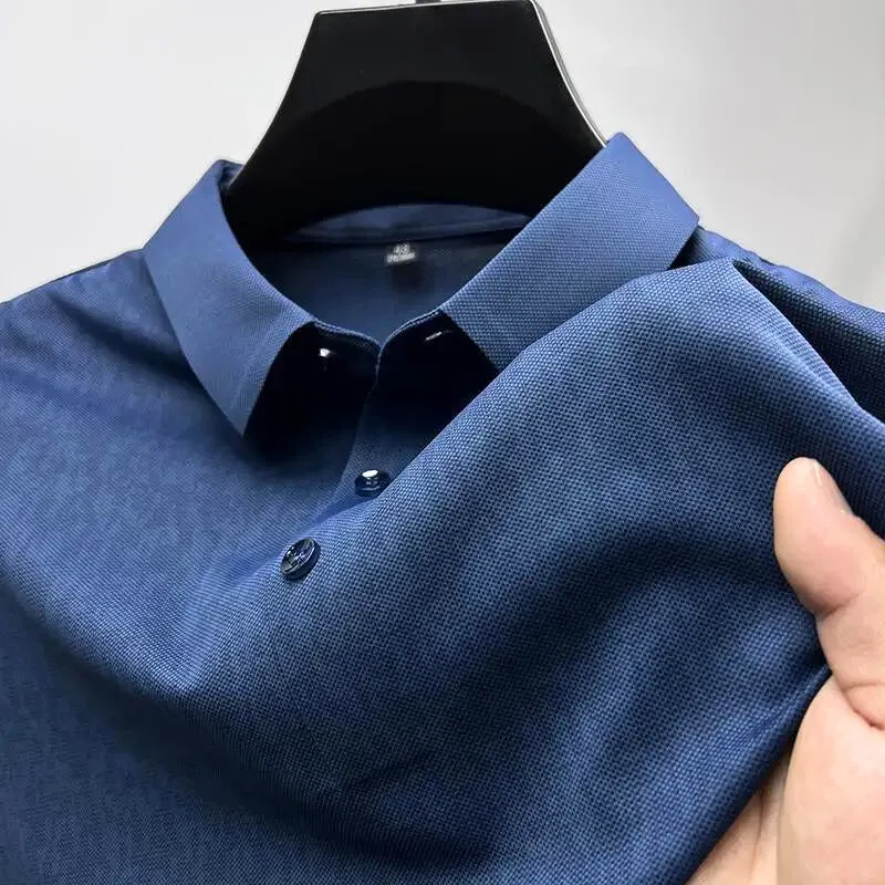Men's Silk-Touch Tailored Shirt &ndash; Breathable Smart-Casual Wear &ndash; view 2