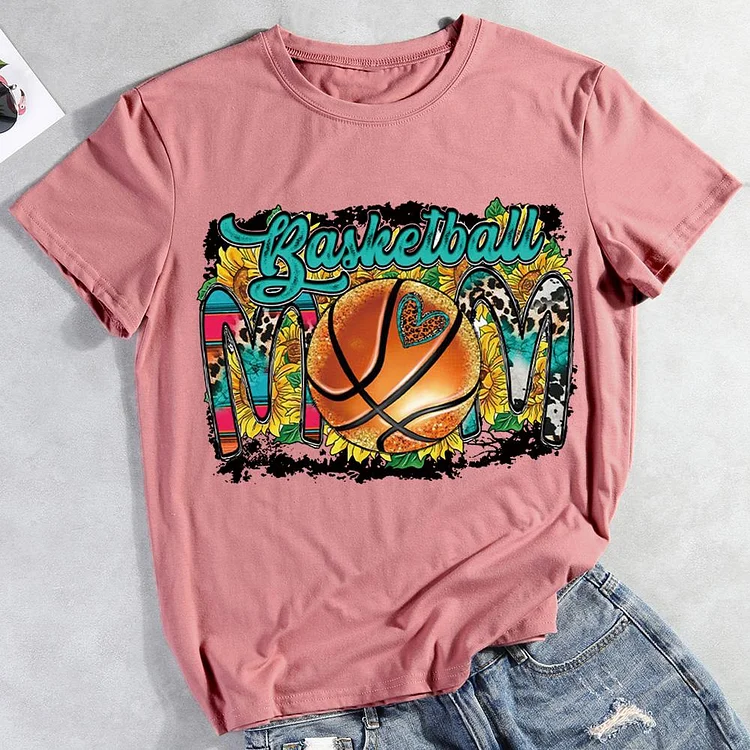 ANB -  Western style basketball mom  T-shirt Tee -011949