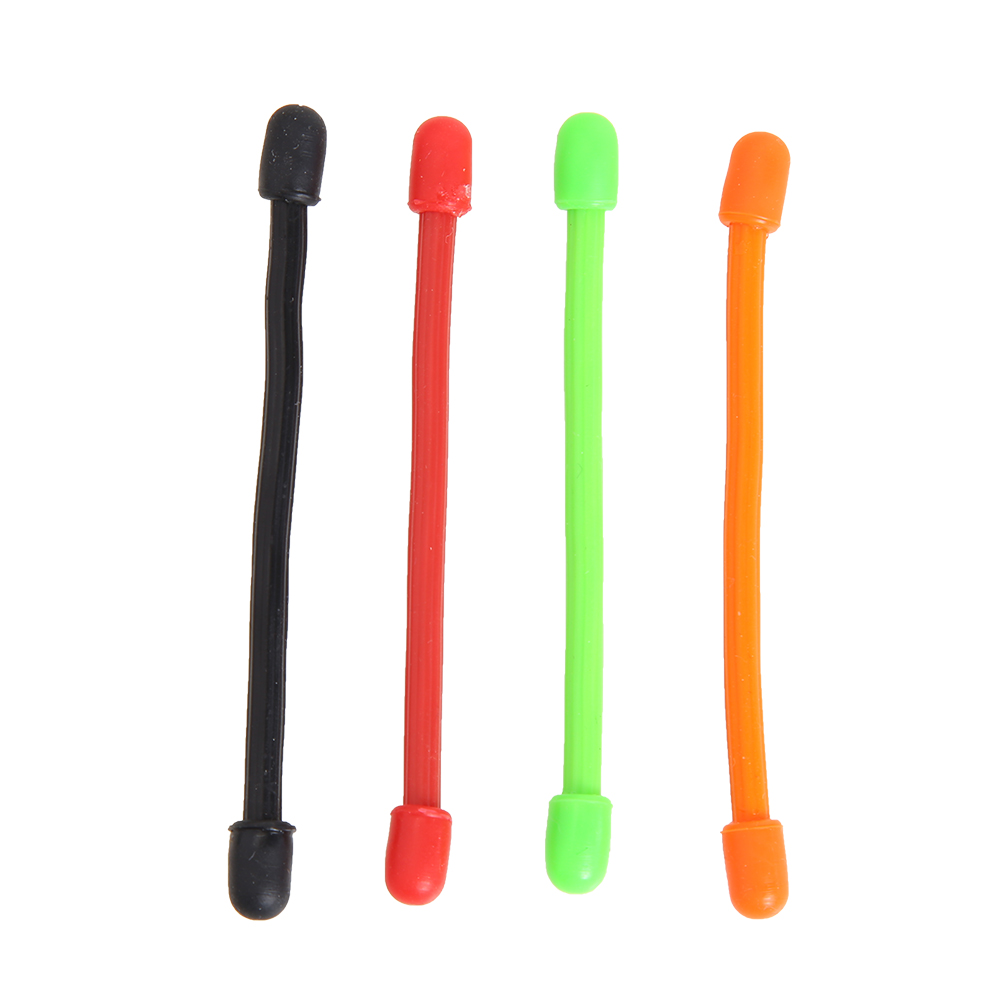 

4Pcs Silicone Binding Rope Wrap Data Wire Cable Winder Wrap Tie Cinch Strap, 501 Original