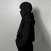 Street Casual Zip-up Mask Ninja Ninja Hoodie by Inlyline