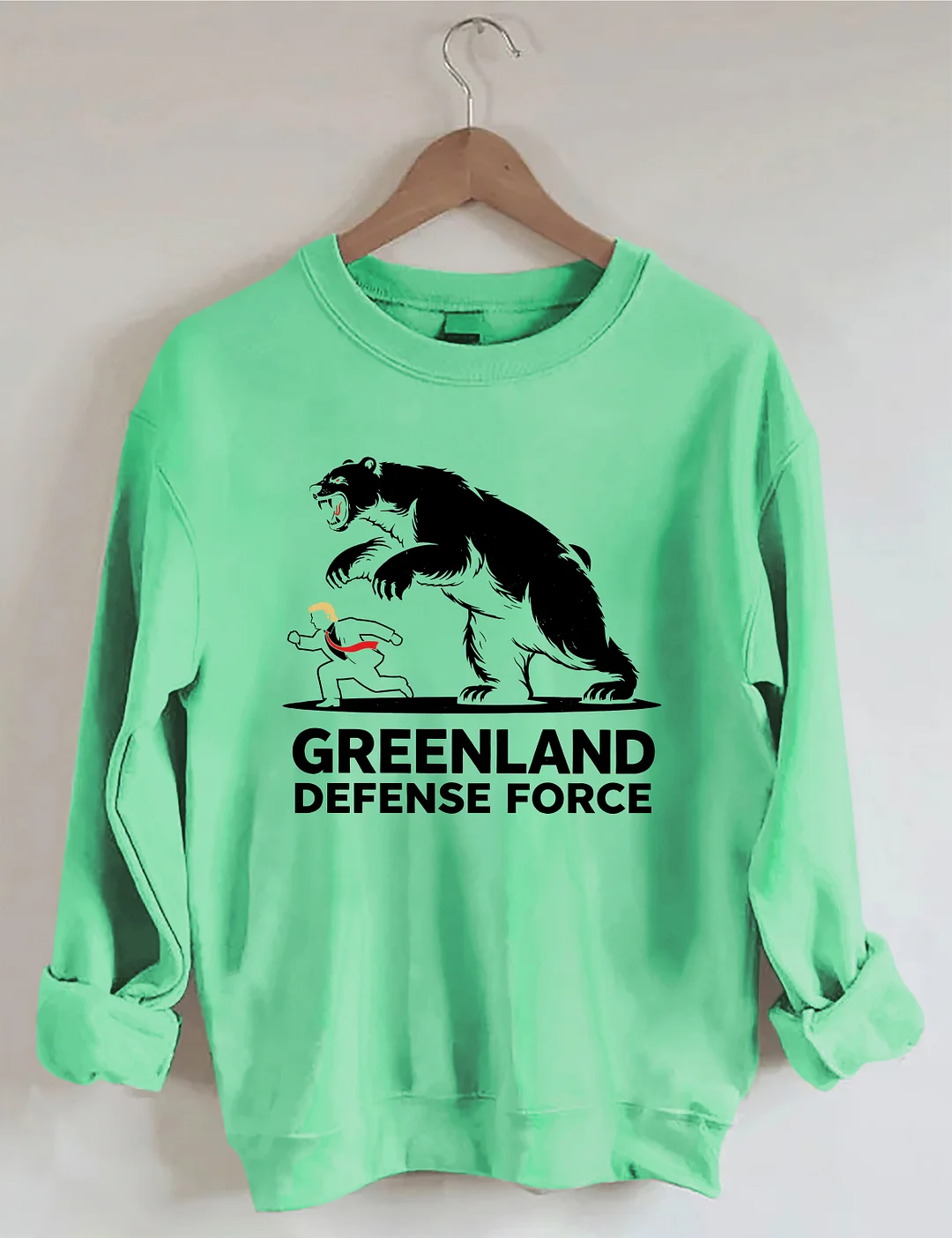 Greenland And Defense Force Sweatshirt