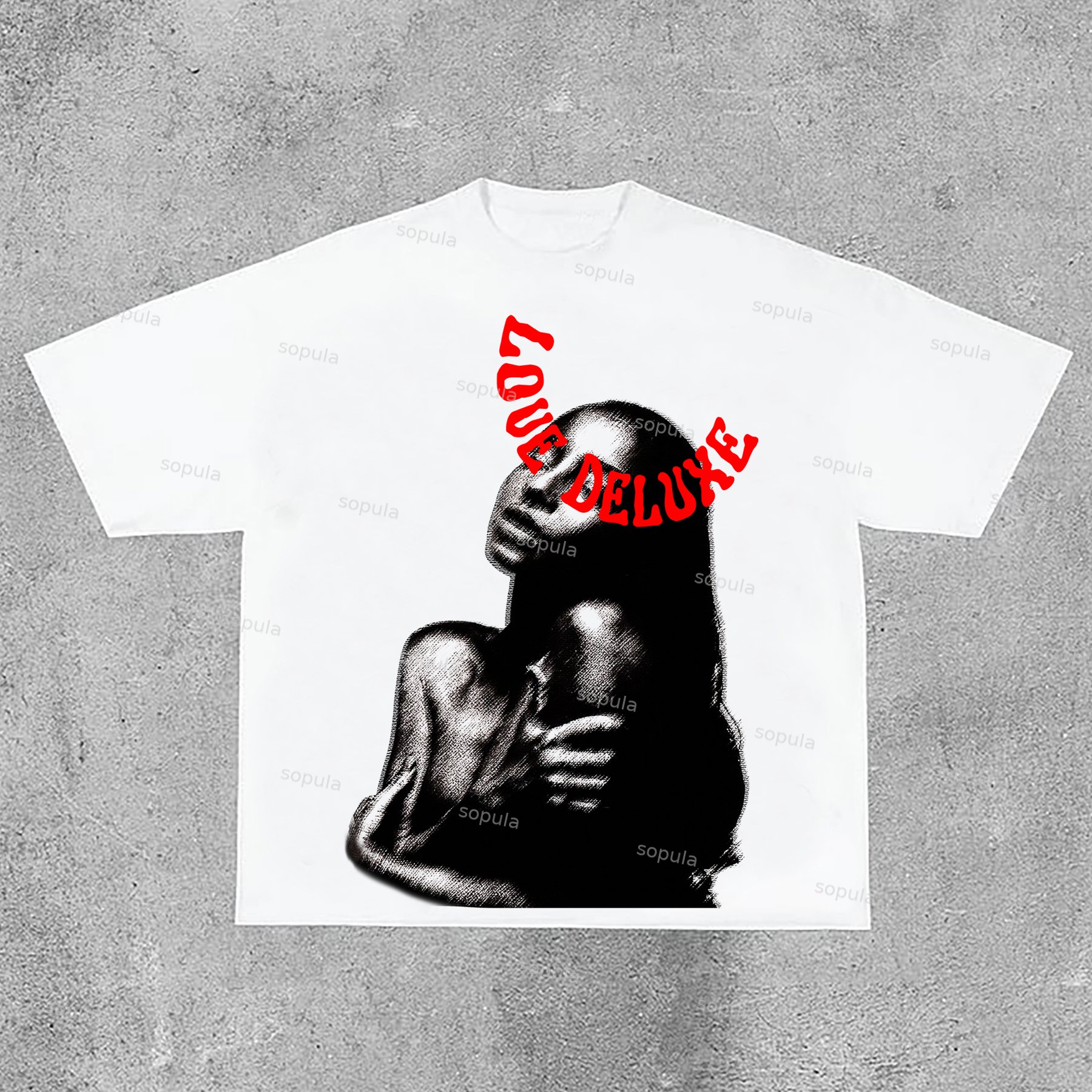 Sopula Sade Adu Love Deluxe Print Cotton T-Shirt - SOPULA