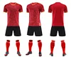 Custom Football Jersey Soccer Shirts OEM Soccer Uniform Set Name Team Tracksuits Wear Short Sleeve Polyester Soccer Jersey
