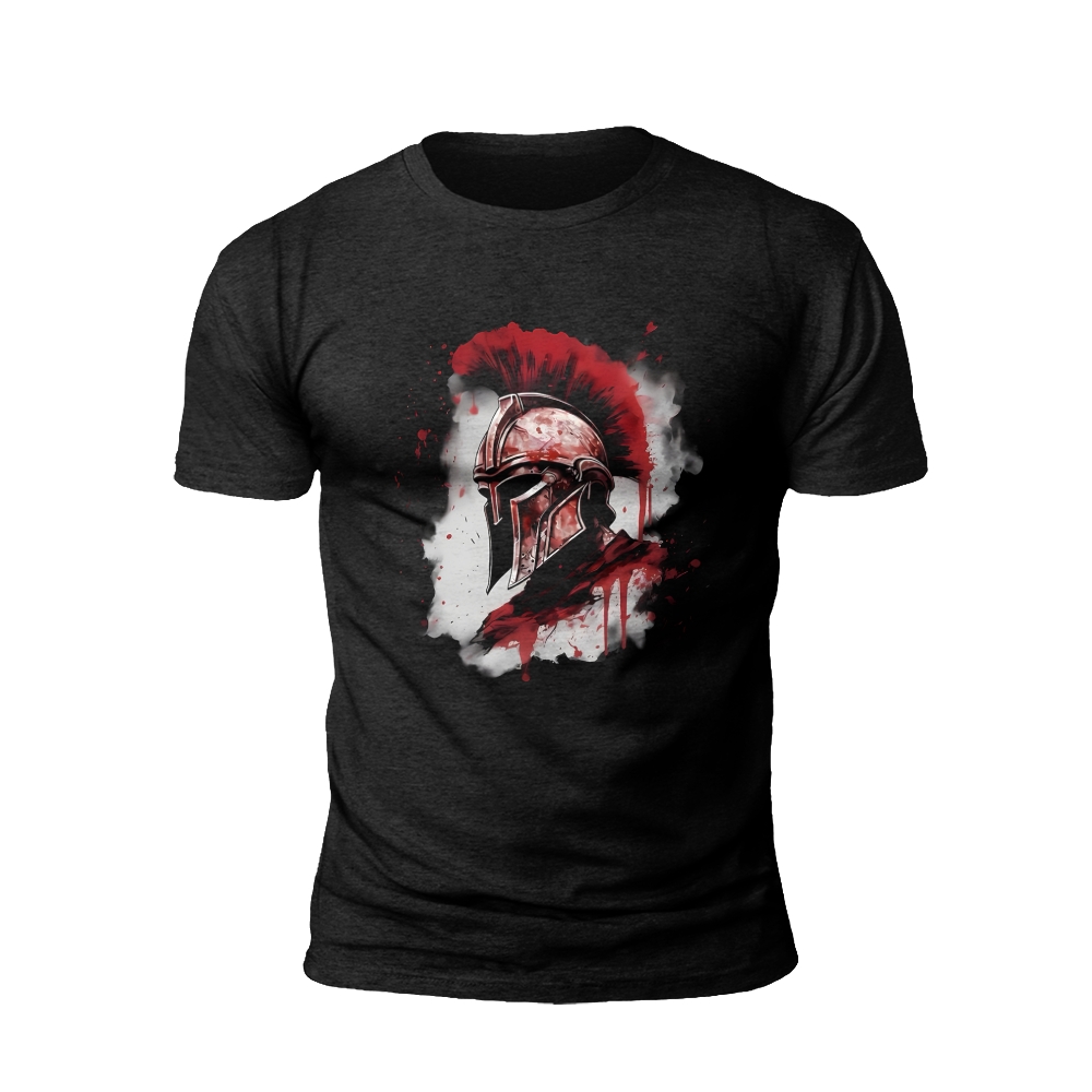 Spartan Warrior T-Shirt: The Unyielding Spirit of Battle
