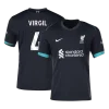 VIRGIL #4 Liverpool Away Soccer Jersey 2024/25