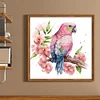 Parrot - 18CT Stamped Cross Stitch 20*20cm/7.87*7.87in
