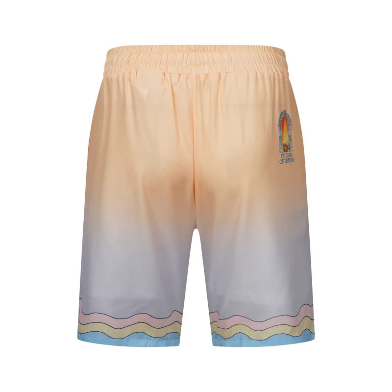 Casablanca 2023SS New Product Silk Short Sleeve Shirt