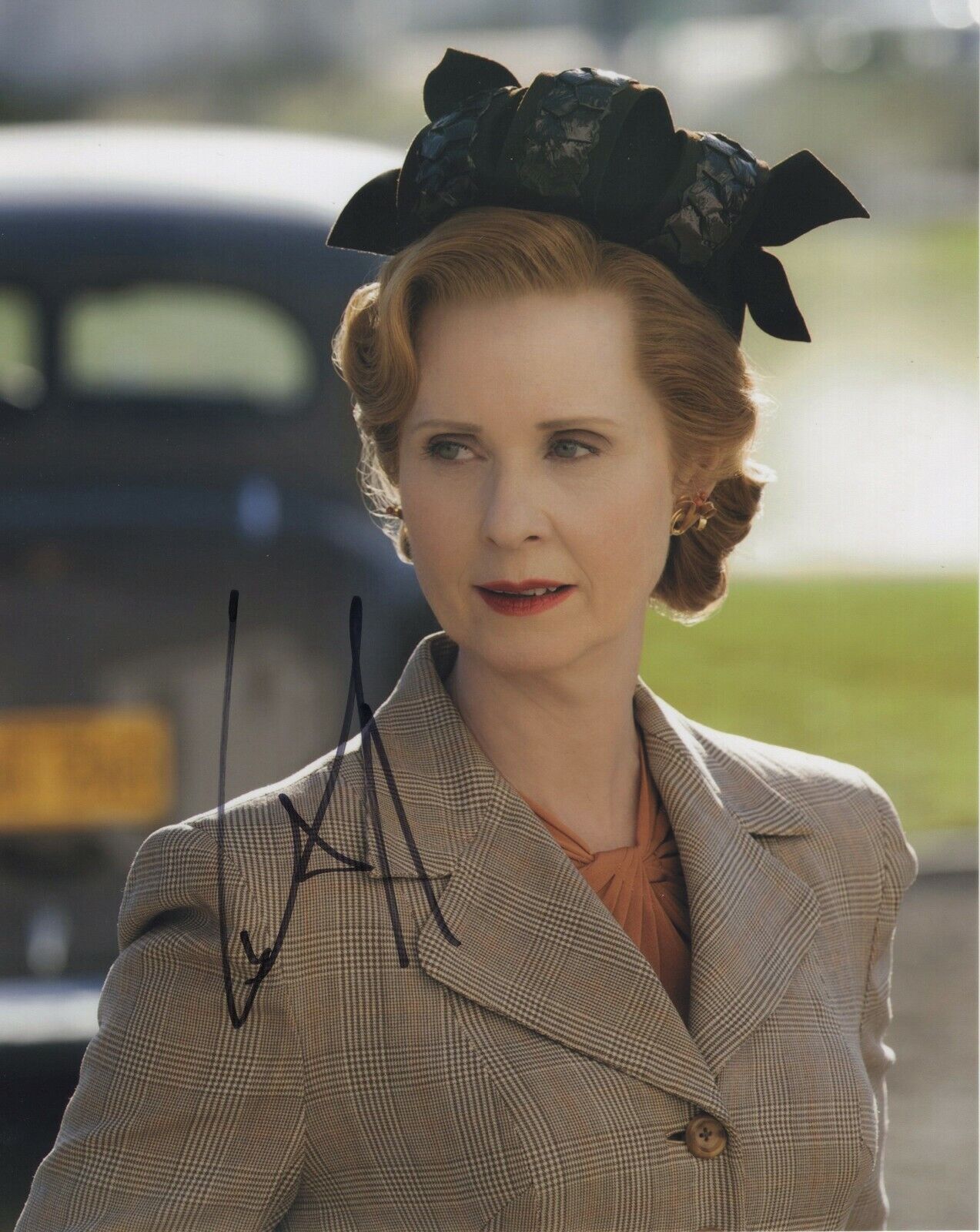 CYNTHIA NIXON SIGNED AUTOGRAPH 8X10 Photo Poster painting Emily Dickinson SEX IN THE CITY