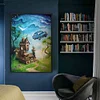 (Big Size)Fairy Tale House - 11CT Stamped Cross Stitch 50*70cm/19.69*27.56in