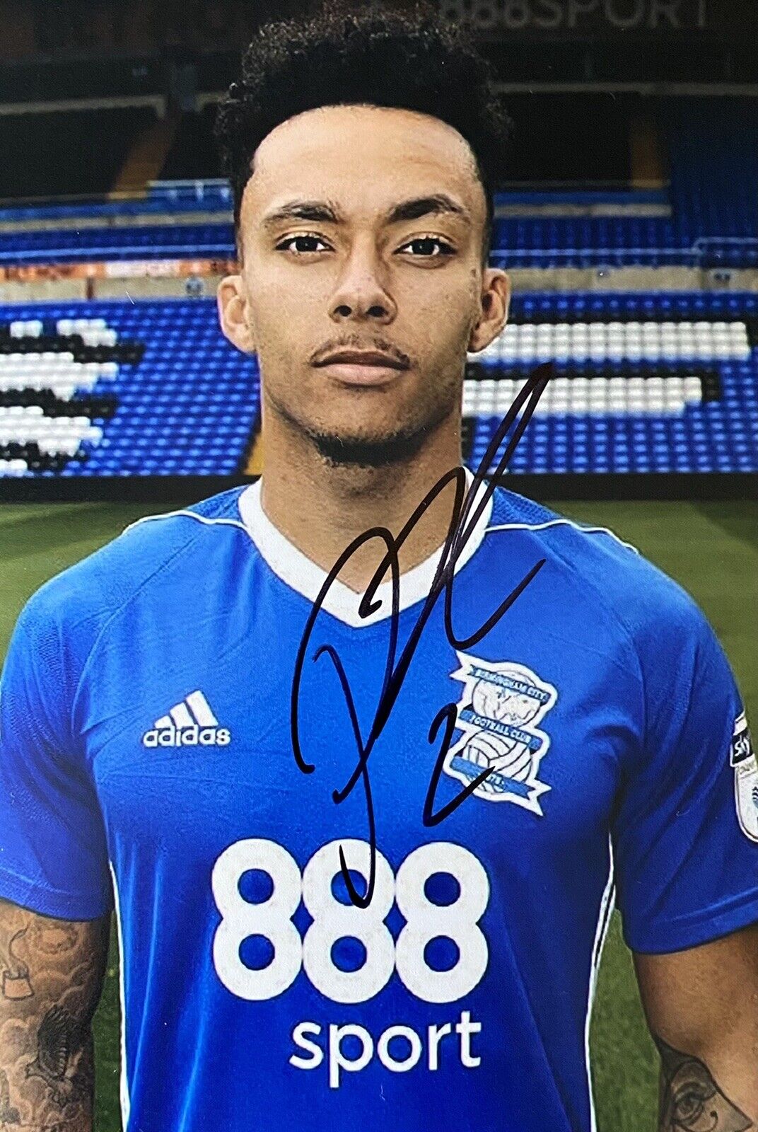 Josh Dacres-Cogley Genuine Hand Signed Birmingham City 6X4 Photo Poster painting 2