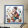 Weird Sewing Granny-11CT Stamped Cross Stitch 40*40cm/15.75*15.75in tapestrymarket