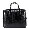 Alligator Messenger Bag Shoulder Bag Business Briefcase for Men