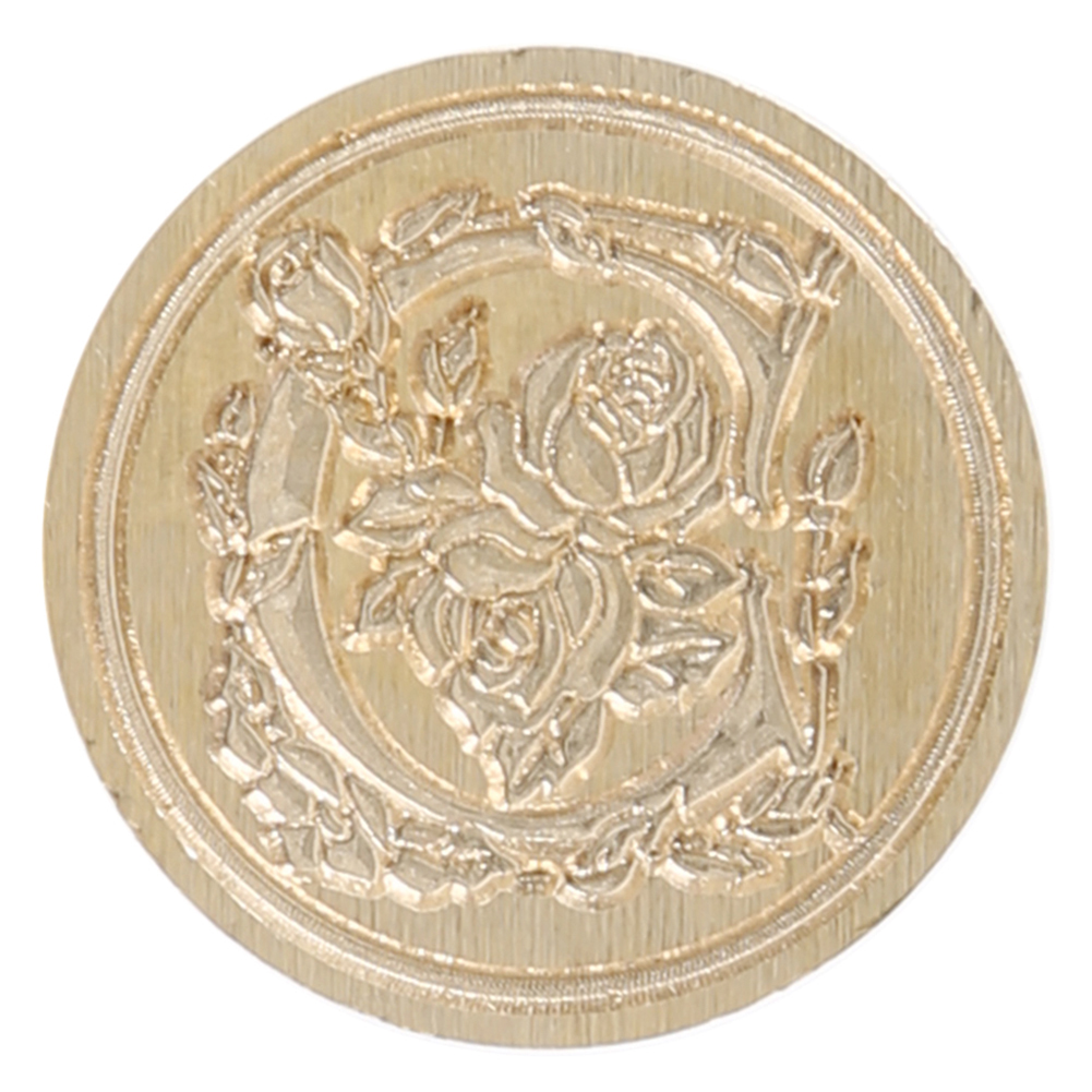 

25mm Rose Flower Sealing Wax Stamp - Wax Seal Stamp, 501 Original