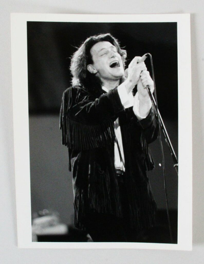 U2 Photo Poster painting Bono