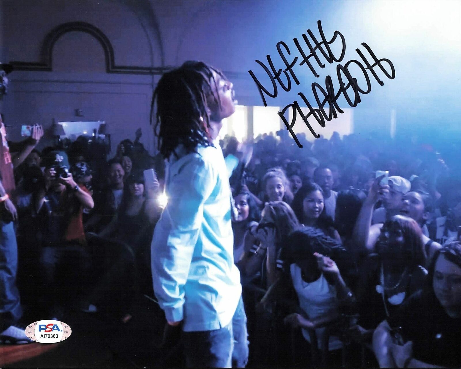 NEF THE PHARAOH signed 8x10 Photo Poster painting PSA/DNA Autographed Rapper