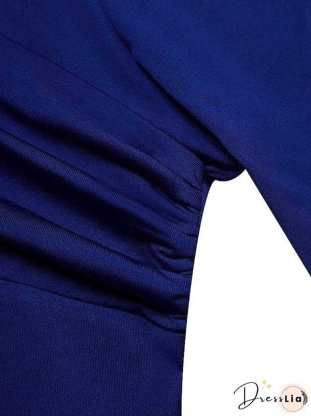 Square Neckline Mini Dress
