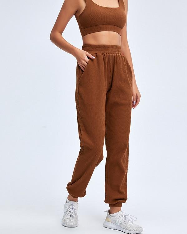 Women Tracksuit Fashion Bra Pants Fitness Sports Wear