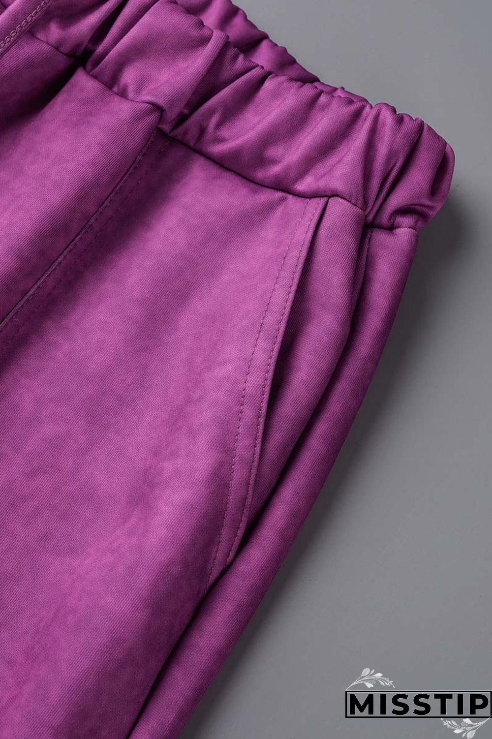 Blue Casual Solid Patchwork O Neck Sleeveless Two Pieces