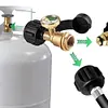 Propane Tank Connector Stable Propane Gauges RV Efficient Tank Propane Regulator