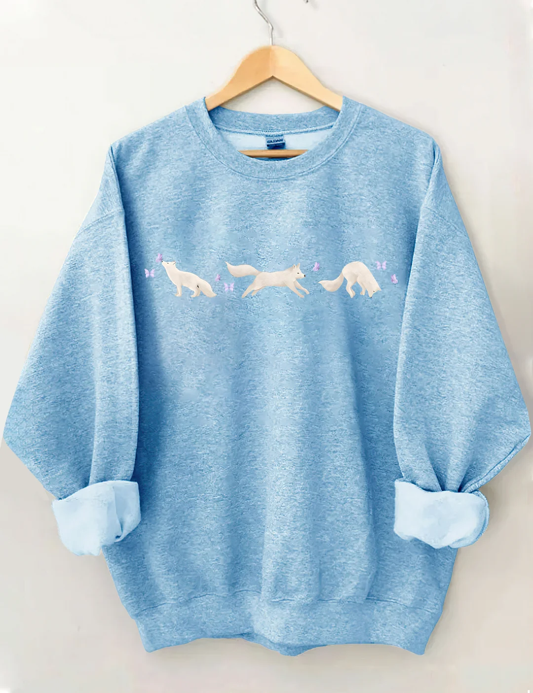 Foxes And Butterflies Sweatshirt