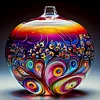 Diamond Painting-5D Full Round Drill Painted Vase(40*40 CM)