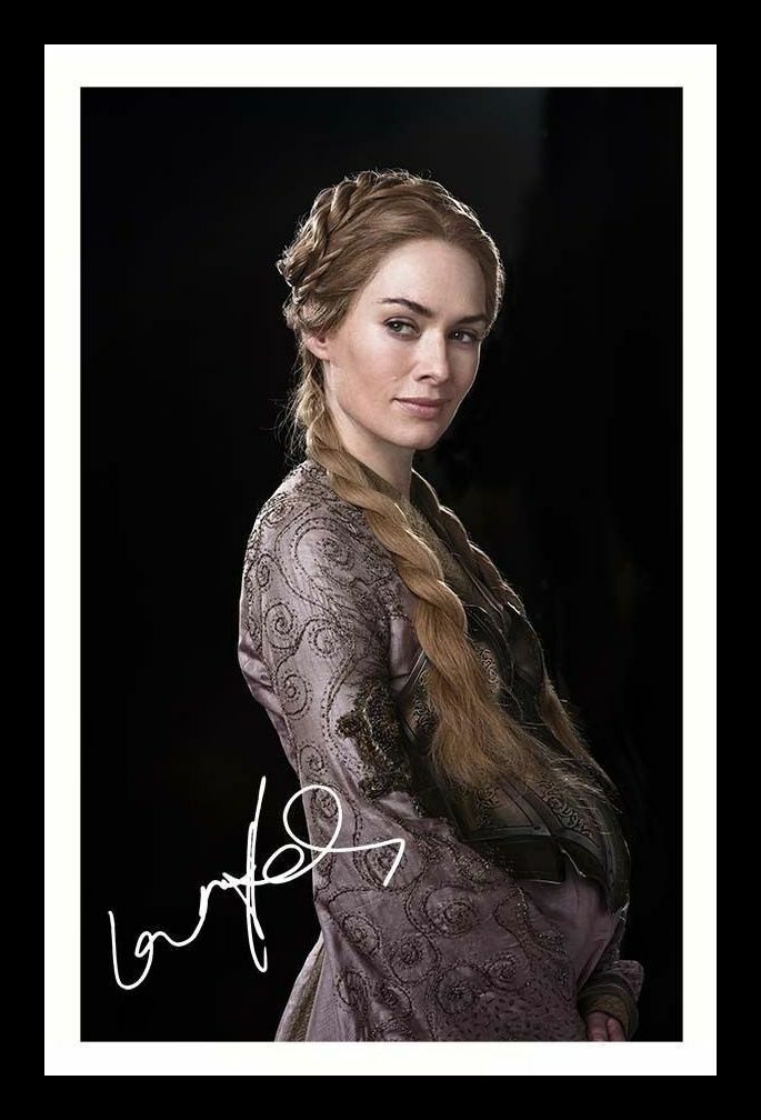 Lena Headley - Game Of Thrones Autograph Signed & Framed Photo Poster painting