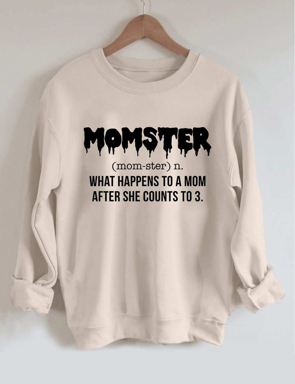 Momster Halloween Mom Sweatshirt