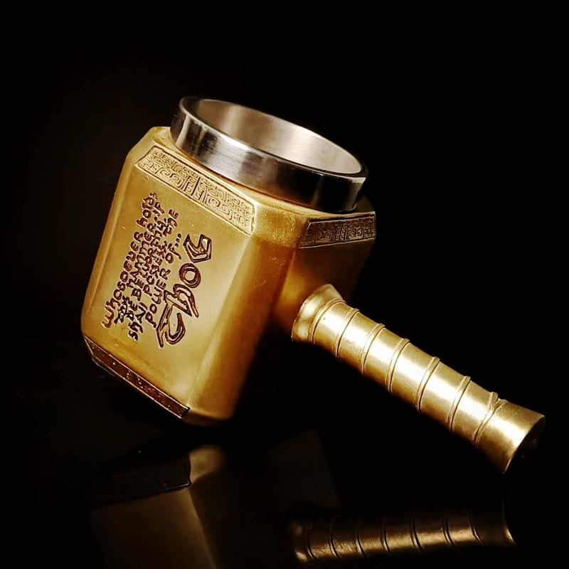 Command the Thunderous Elegance: Mj&ouml;lnir Multifunctional Beer Mug