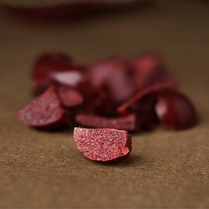 Tibetan Cinnabar Bagua Yin Yang Blessing Necklace Pendant Keychain Decoration