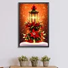 (40*60cm)Christmas Poinsettia - Full Round Drill Diamond Painting