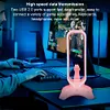 RGB Headset Stand with 2 USB Ports USB 2.0 Hub Headphone Shelf for Desk Display