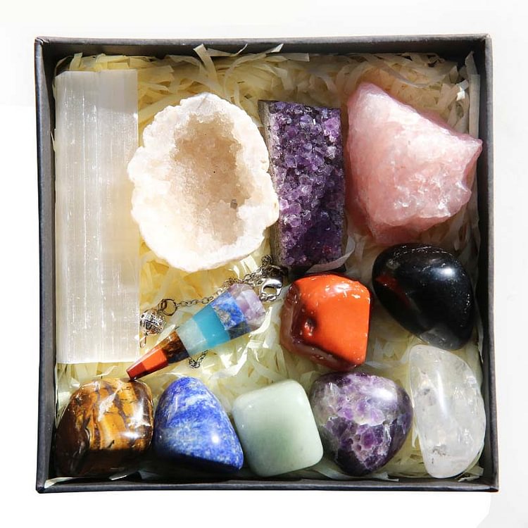 Chakra Natural Crystal Stone Crystal Set