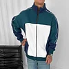Street Casual Color-blocked Jacket by Inlyline