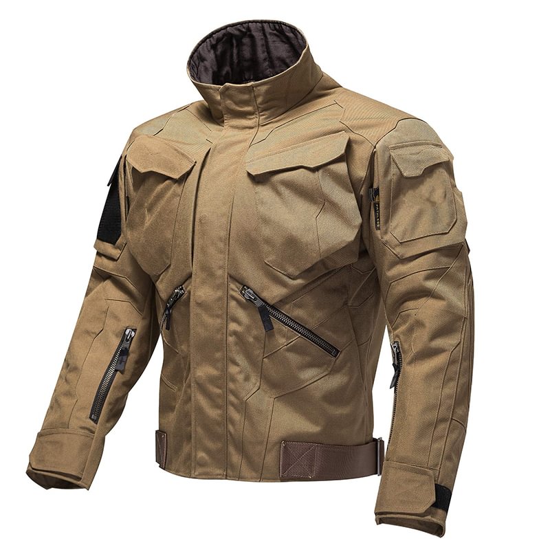 Men's Outdoor Tactical Multi-pocket Multi-zip Functional Jacket-Compassnice®