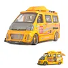 Diecast Metal Model Toy Car-1:24 Scale Model Graffiti Sprinter Van Car with Sound and Light