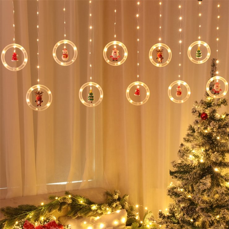 Christmas Curtain String Lights(🎄Early Christmas Sale🎄 - 50% OFF)