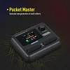 SONICAKE Pocket Master-Portable Multi Effects Pedal, 100+ Built-in Guitar/Bass/Acoustic Effects, Amp Modeling, IR Cabinets Simulation, Stereo OTG USB Audio Interface, Rechargeable Guitar Pedal 